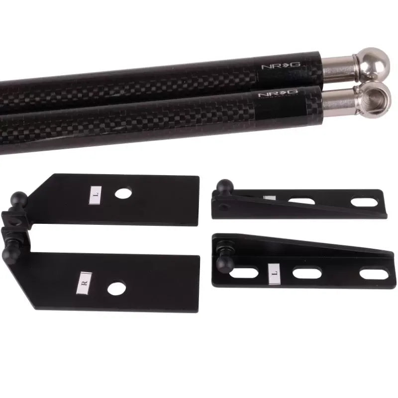 NRG NRG Hood Damper Kit Carbon Fiber Scion FR-S 2013-2016