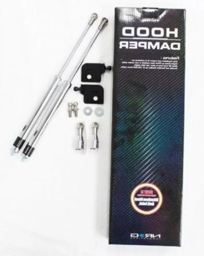 NRG Hood Damper Kit Polished Acura RSX 2002-2006