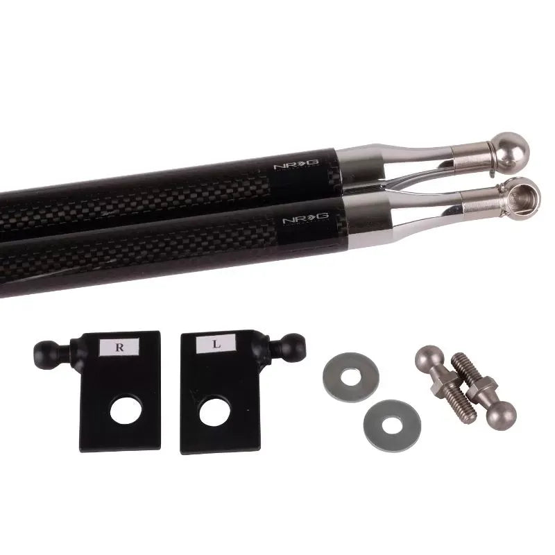 NRG NRG Hood Damper Kit Carbon Fiber Subaru WRX | STI 2001-2007