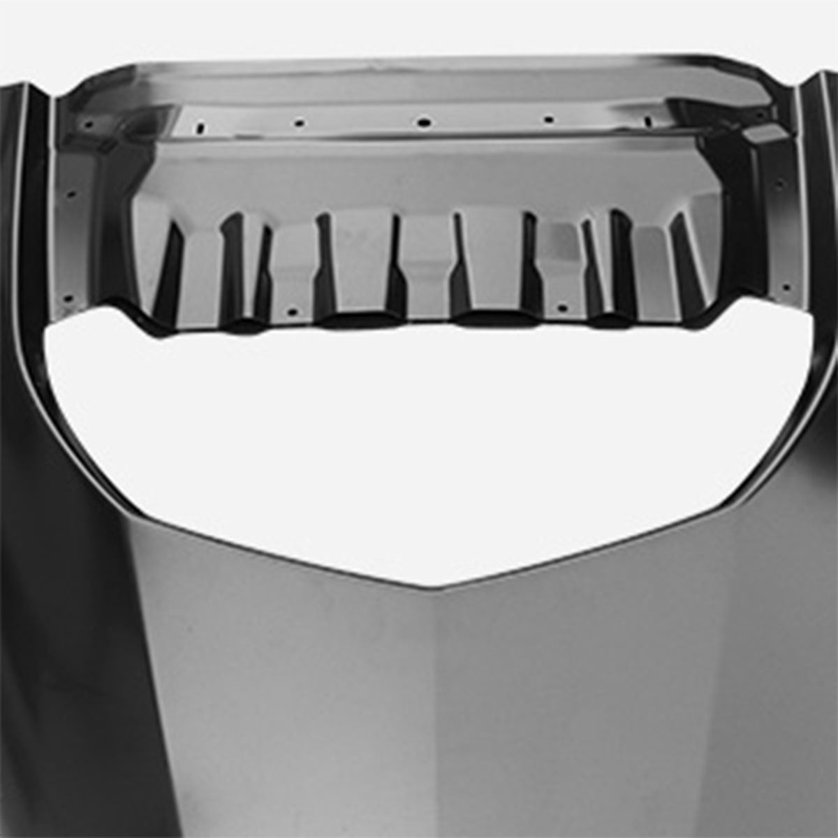 2016-2024 Chevy Camaro ZL1 Black Car Hood Guards Aluminum CF