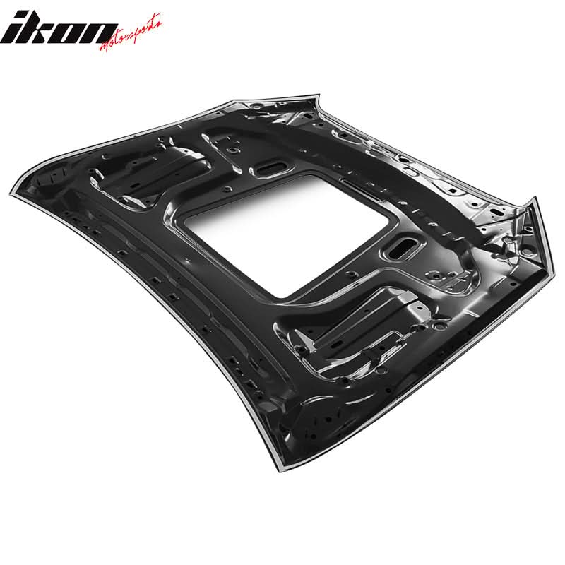 2015-2020 Mercedes Benz W205 Transparent Vented Car Hood Iron