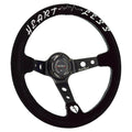 Universal Heartless 350mm 3"Deep Dish 6-Bolt Steering Wheel | 150 Entries
