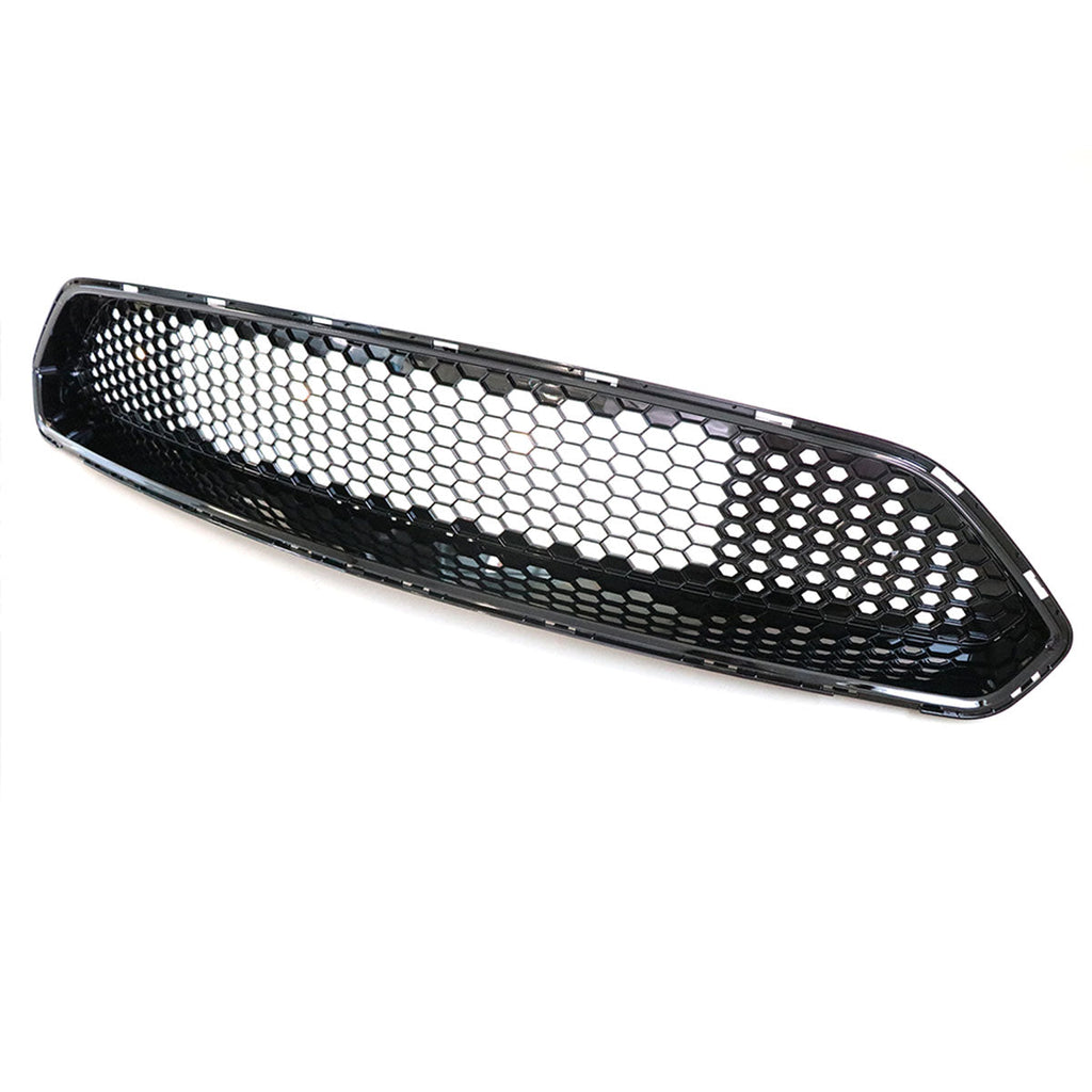 2018-2023 Ford Mustang Mesh Style Black Upper Grille ABS Plastic
