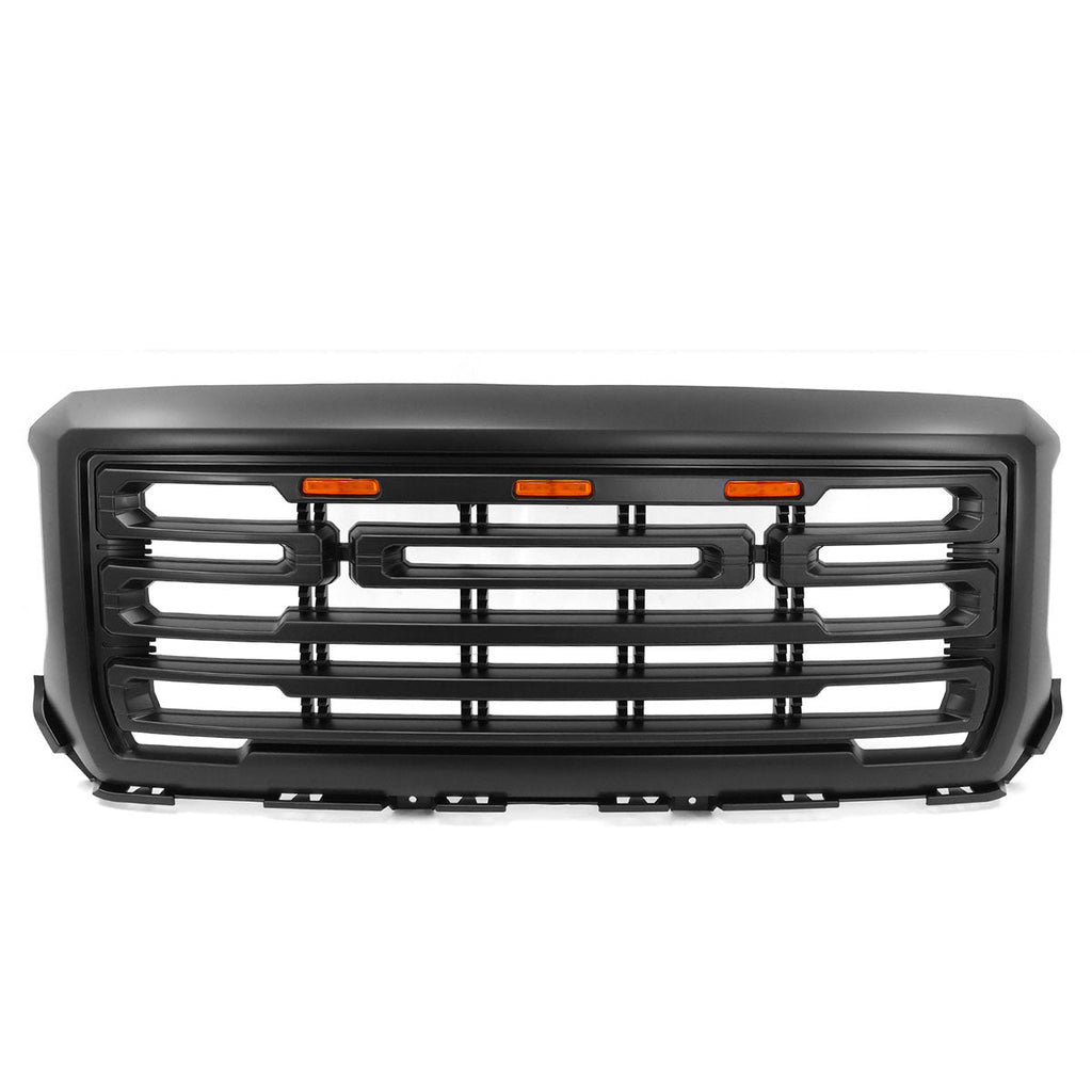 2014-2015 GMC Sierra 1500 Front Bumper Hood Grille Guard Grill
