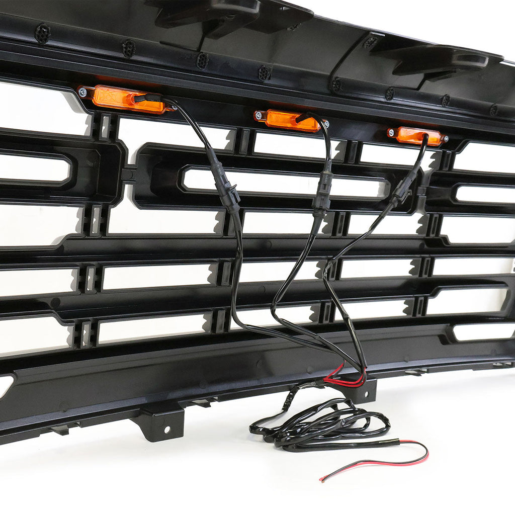 2014-2015 GMC Sierra 1500 Front Bumper Hood Grille Guard Grill