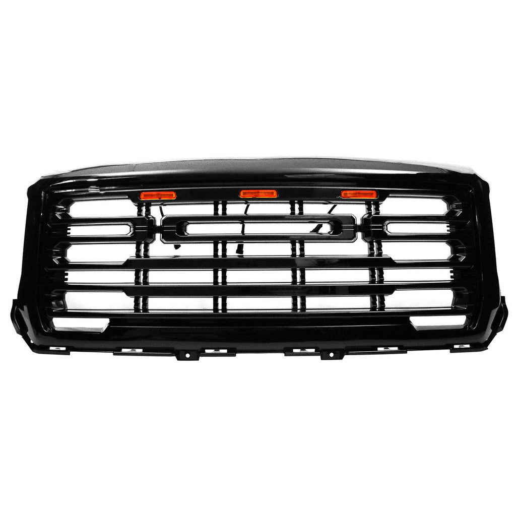 2014-2015 GMC Sierra 1500 Front Bumper Hood Grille Guard Grill
