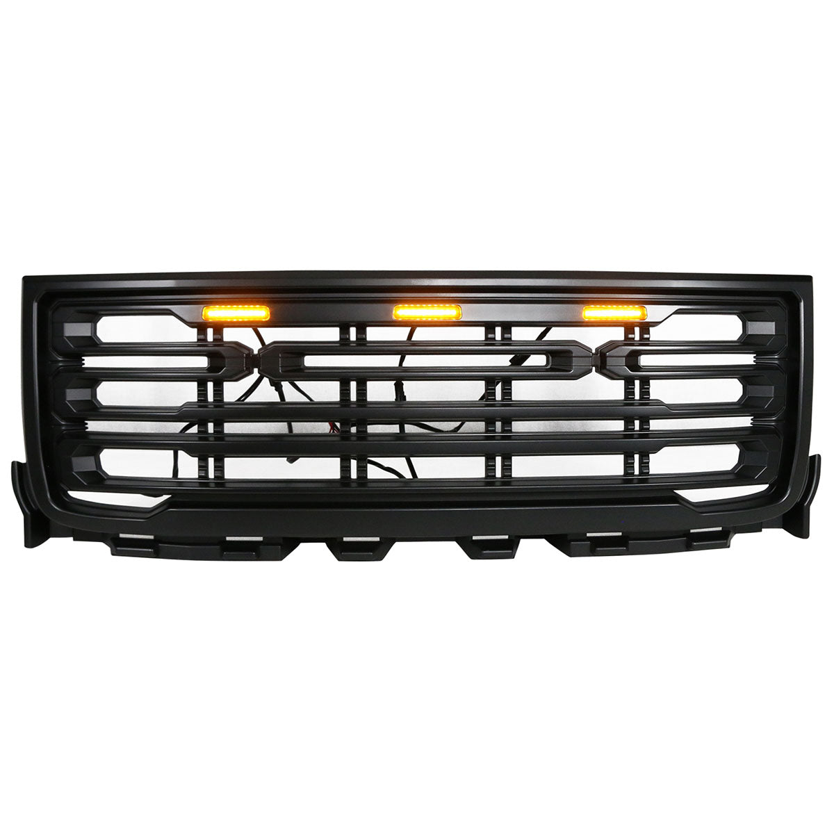 2011-2014 GMC Sierra 2500 3500 Front Bumper Hood Grille Guard Grill