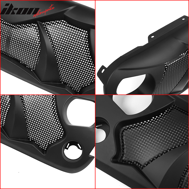 2007-2018 Jeep Wrangler JK JKU Cobra Front Cobra Grille Guard Insert