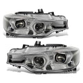 2012-2015 BMW 3-Series 3D LED Swoosh Projector Switchback Headlights