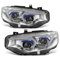 2014-2020 BMW 4 Series Chrome HID LED Headlights D1S