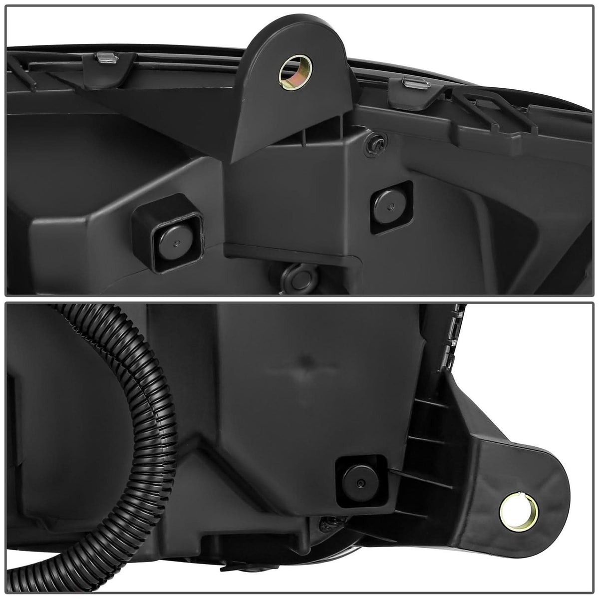2008-2017 Kenworth T660 LED Sequential Projector Headlights Chrome