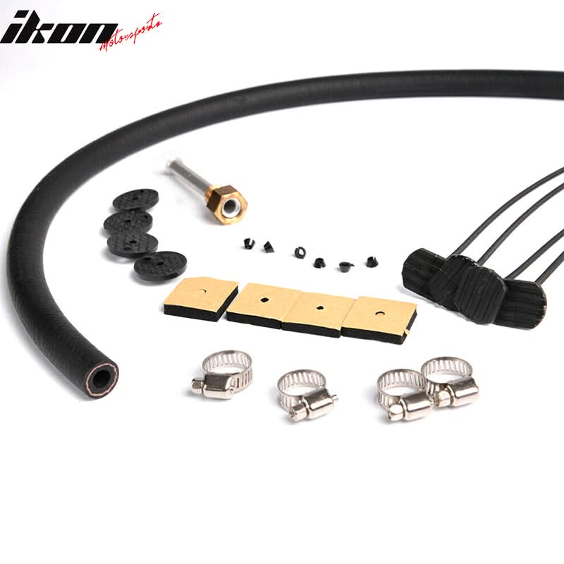 Universal Full Remote Transmission Oil Cooler Kit Auto/MT Radiator