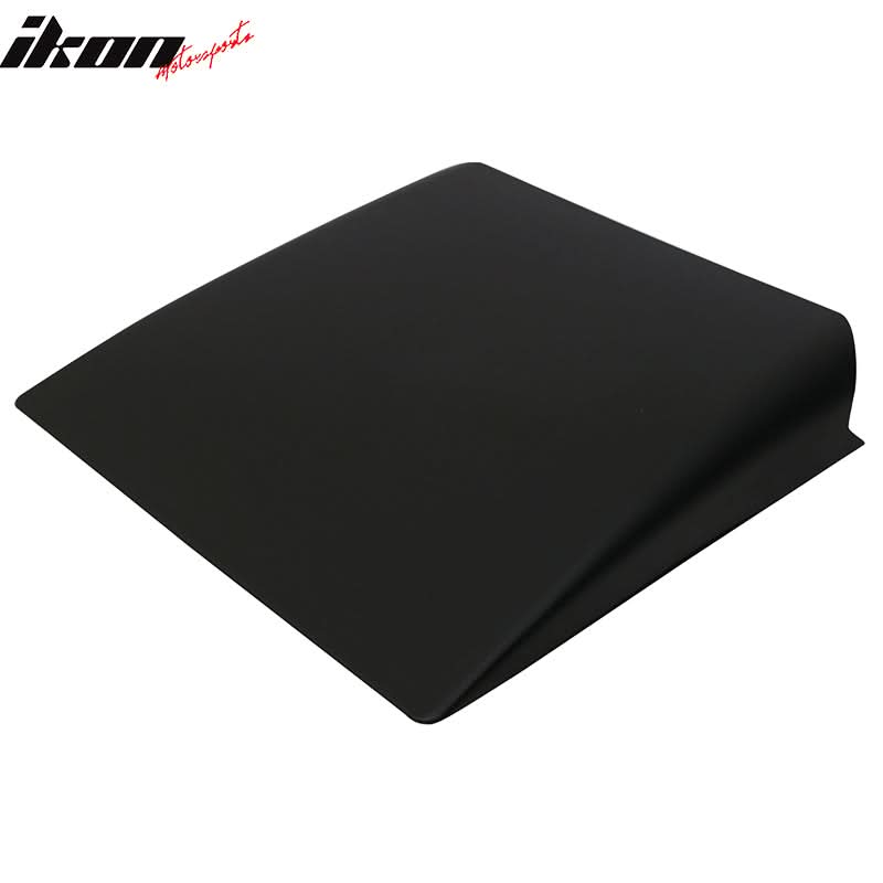 Universal Black Air Flow Hood Vent Scoop ABS