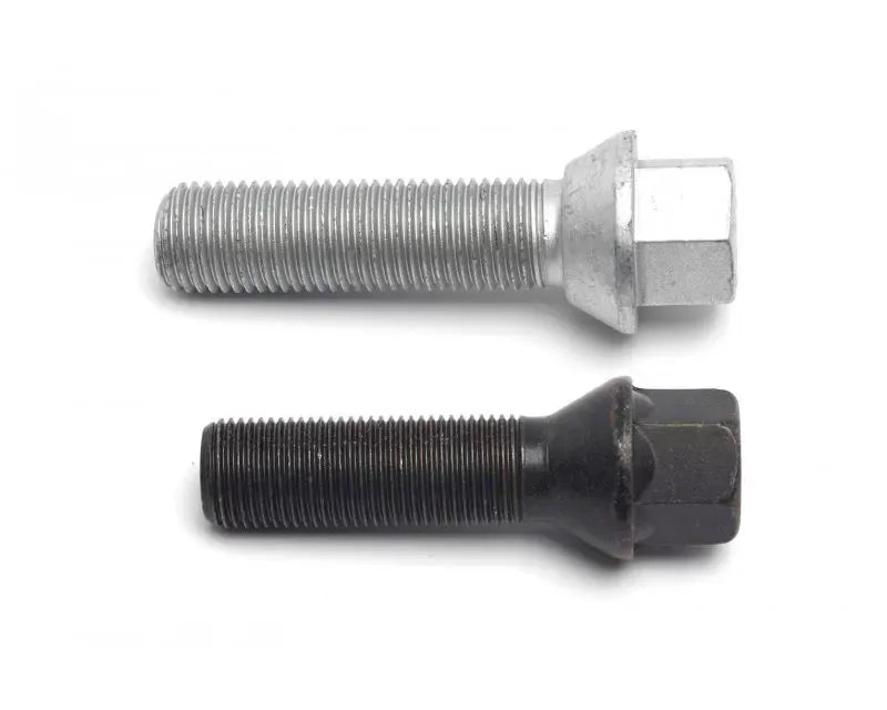 H&R Wheel Bolt 57mm 14x1.5 Inch Black Steel for Mercedes - Lug Nut Set