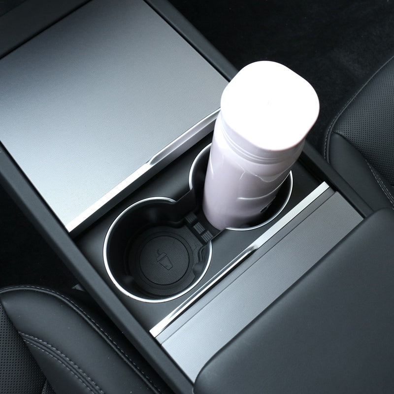 2024 Tesla Model 3 Highland Center Console Cup Cushion Holder Pad TPE