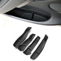 2020-2023 Tesla Model Y Black Door Side Storage Box Injection TPE 4PCS