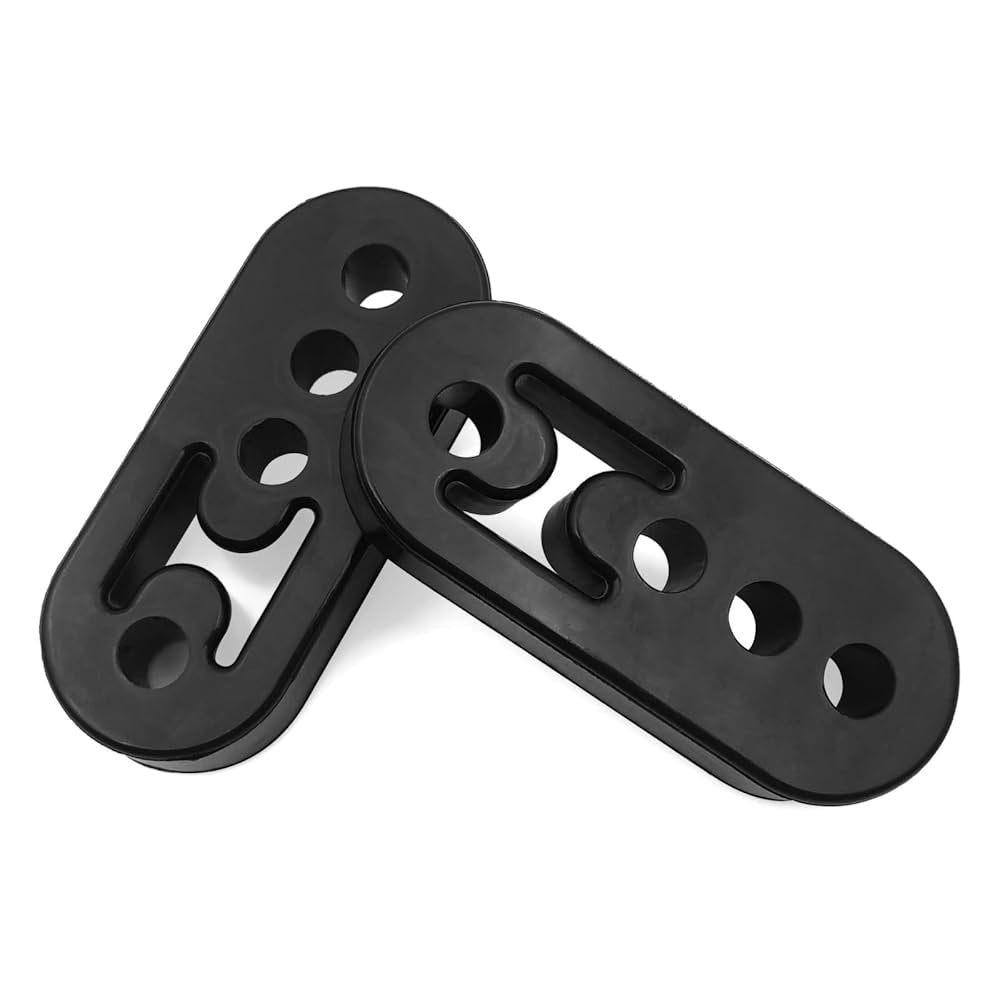 SPDZ1 Heavy-Duty Adjustable Polyurethane Exhaust Mount – Black or Red