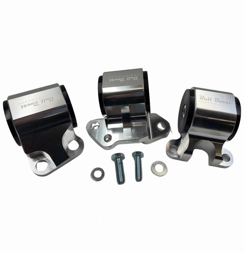 B Series Engine Mount Kit For Honda Acura B16 B18 EG 92-95 Civic DC2 2 Bolt CNC