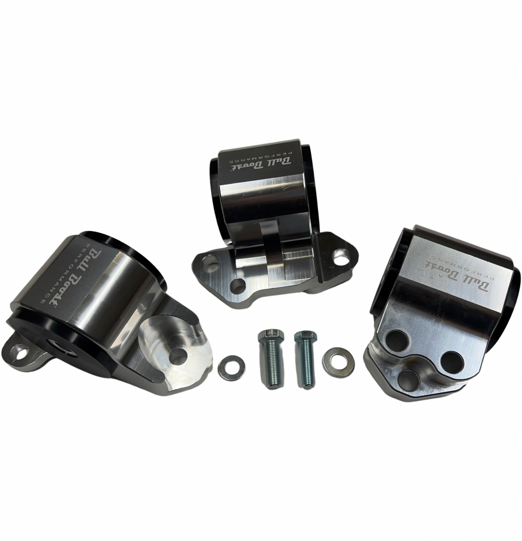 B Series Engine Mount Kit For Honda Acura B16 B18 EG 92-95 Civic DC2 3 Bolt CNC