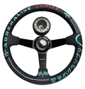 Leather 350mm Steering Wheel Hub Adapter Kit For Toyota Pickup, Corolla, 4Runner, MR2, Camry