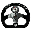 Heartbreak Quadro Suede Steering Wheel + Short Hub Adapter Kit For Honda Acura Civic EG Integra Accord Del Sol, CRX, Prelude
