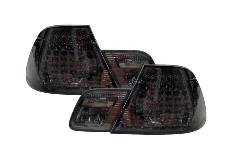 BMW E46 Coupe Clear Smoked Led Tailights