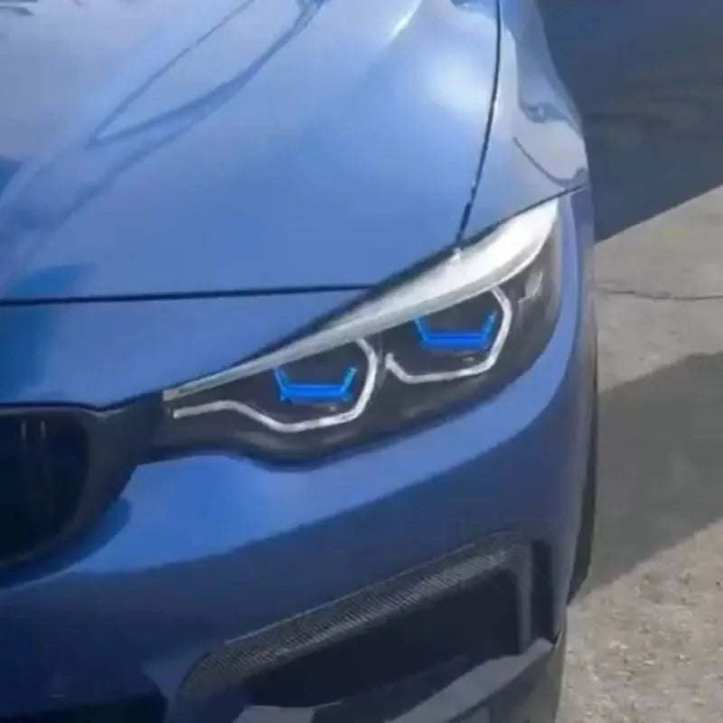 BMW 4 Series F32, F33, F82, F36, F83 M4 and F80 M3 "X Laser Style" LED Headlights (2014-2020)