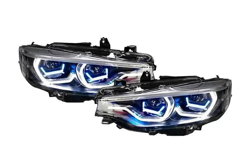 BMW 4 Series F32, F33, F82, F36, F83 M4 and F80 M3 "X Laser Style" LED Headlights (2014-2020)