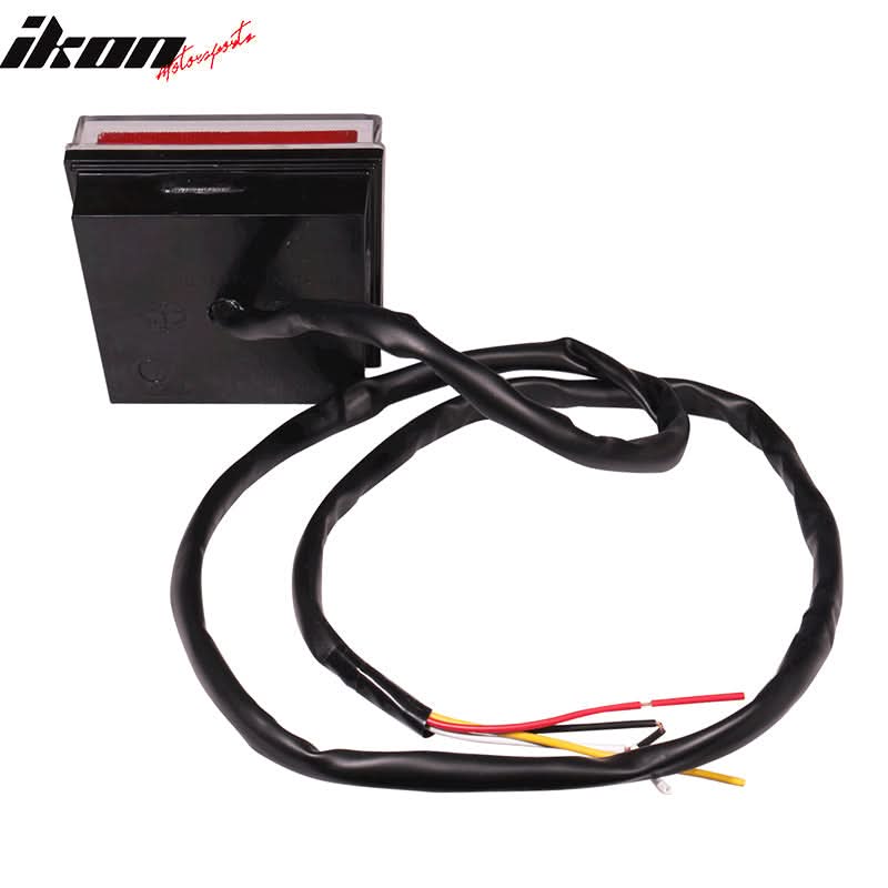 Universa Square Red LED Rear Tail Third 3RD Brake Lights