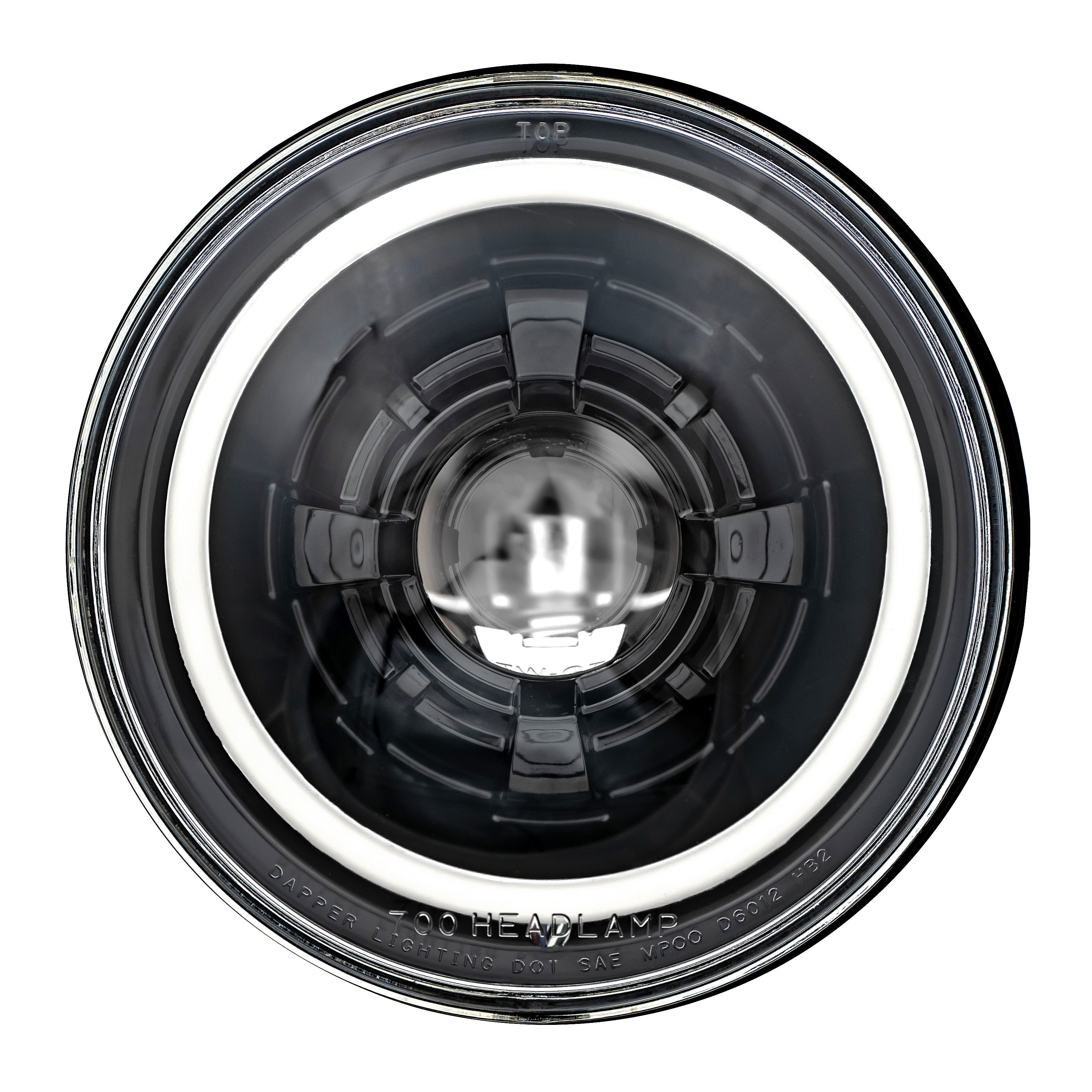 Black LED Seven with HDR Switchback Halo
