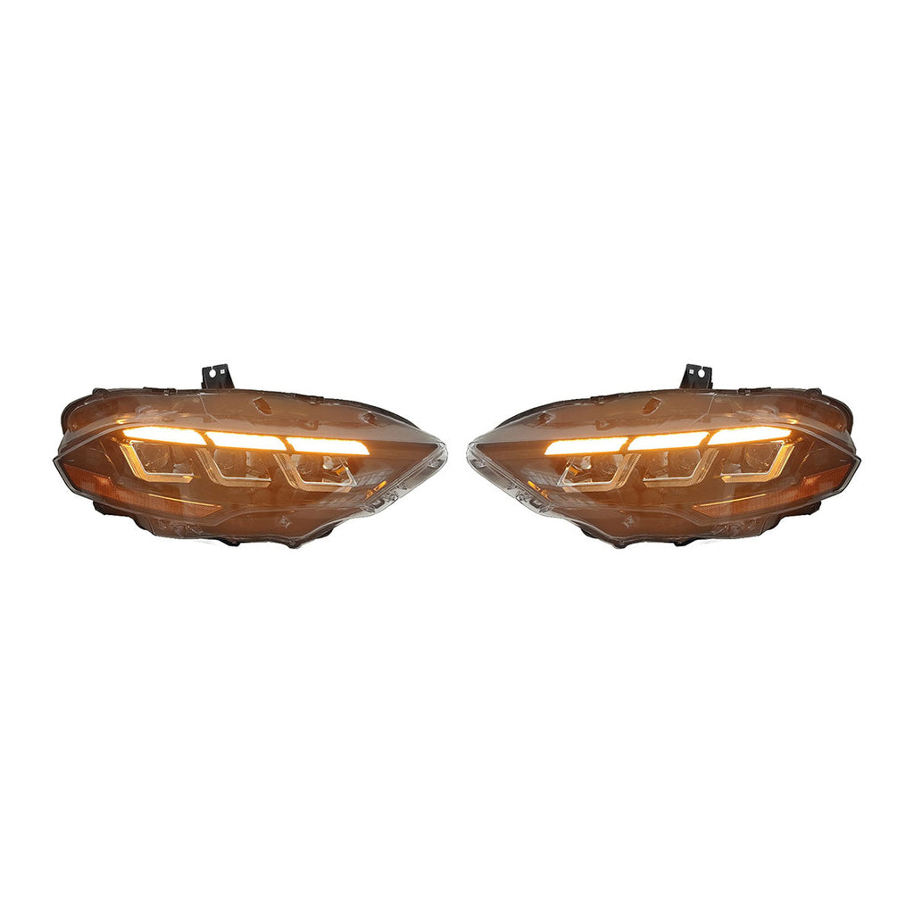 2018-2023 Ford Mustang EcoBoost GT V6 2024 Style Front Head Light Lamp