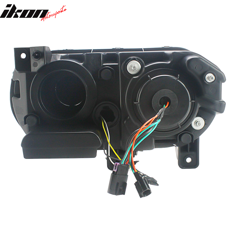 Fits 08-14 Dodge Challenger Front Bumper & SRT Front Lip & Headlights