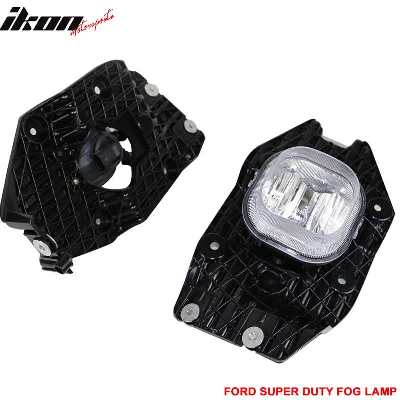 Fits 11-16 F250 F350 F450 F550 Fog Light Lamp Switch Wiring Bulb Kit