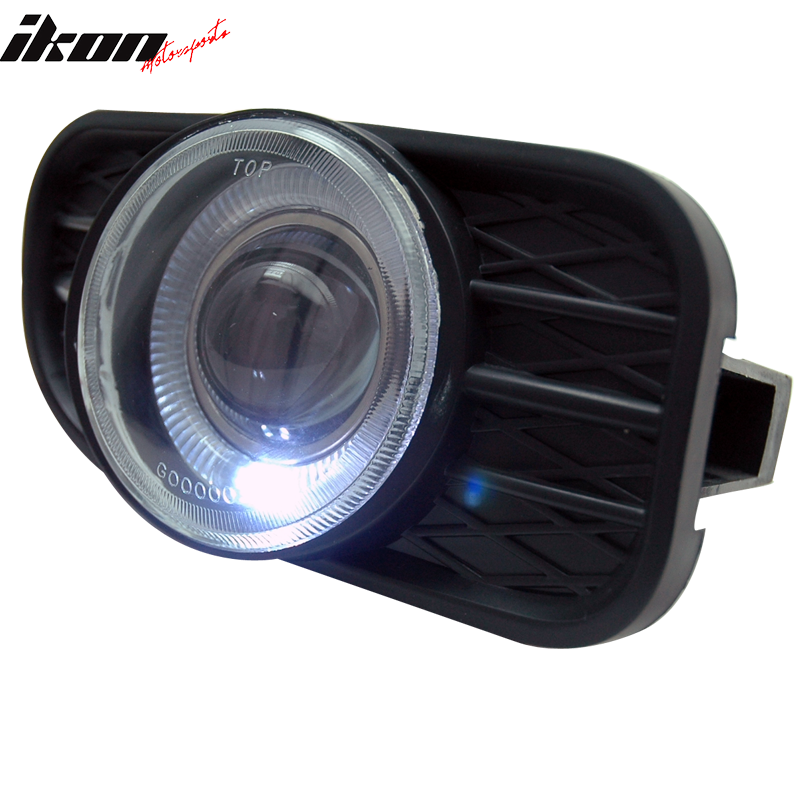 Fits 99-04 Jeep Grand Cherokee Halo Projector FogLight Lamps Clear