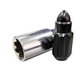 NRG 20-piece 500 Series M12 x 1.25 Steel Lug Nut Set  Bullet Shape Black plus lock socket