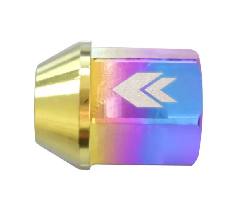 NRG 20-piece 200 Series M12 x 1.5 Lug Nut Set Titanium NeoChrome Plus Lock Socket