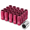 M12 x 1.25 Acorn Style Lug Nuts Set with Locks - Aluminum