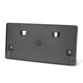 15-21 Chrysler 300 License Plate Mounting Bracket - Front - Black