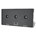 2019-2020 Hyundai Elantra Front License Plate Mounting Bracket Black