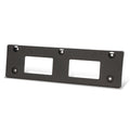 17-21 Kia Sportage License Plate Mounting Bracket - Front Black