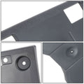 13-15 Nissan Sentra Front License Plate Mounting Bracket - Black