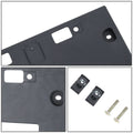 2015-2017 Nissan Juke Front License Plate Mounting Bracket - Black