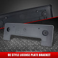2013-2017 Nissan Leaf Front License Plate Mounting Bracket - Black