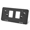2013-2015 Toyota Avalon Front License Plate Mounting Bracket Black