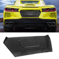 2020-2025 Chevrolet Corvette C8 Gloss Black License Plate Carbon Fiber