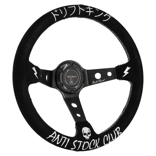 350mm Steering Wheel + Short Hub Adapter Kit For Mazda Miata RX-7 RX-8 MX-3 MX-6