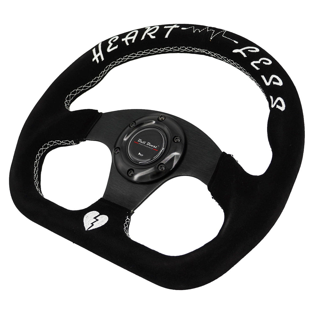 Universal Heartbreak Lightweight Flat Racing Billet 6-Bolt Steering Wheel | 150 Entries