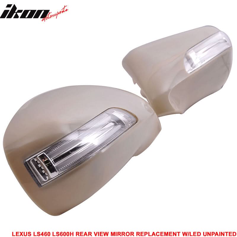2006-2009 Lexus LS460 2007-2009 LS600H Side Mirror Outer Shell CCFL