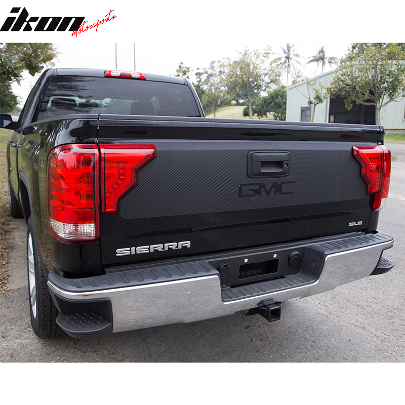 2014-2019 GMC Sierra Red Lens LED Tail Lights Lamps