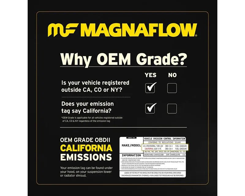MagnaFlow OEM Grade Direct-Fit Catalytic Converter Ford F-150 3.5L 2021-2022